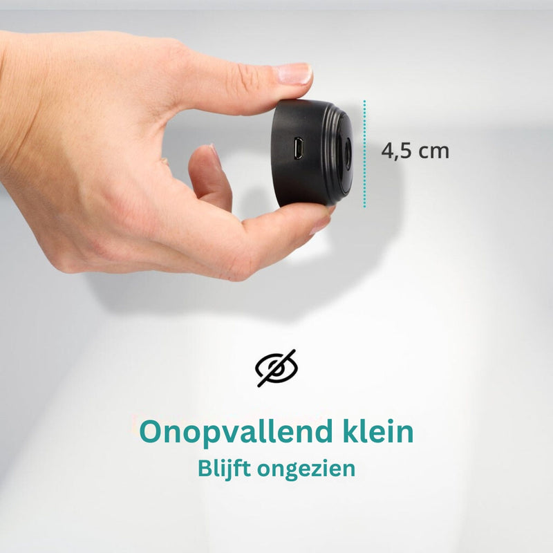 CleanScope - Magnetisk Minikamera Med Bevægelsesdetektion Og Nattesyn