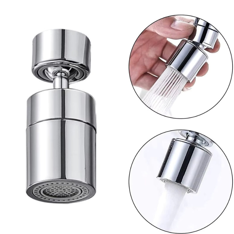 SprayMaster – 360° justerbart vandhanehoved med dobbelte sprøjtetilstande for effektiv rengøring