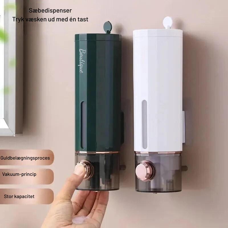CleanEase – Kompakt vægmonteret dispenser med Smart Press-system