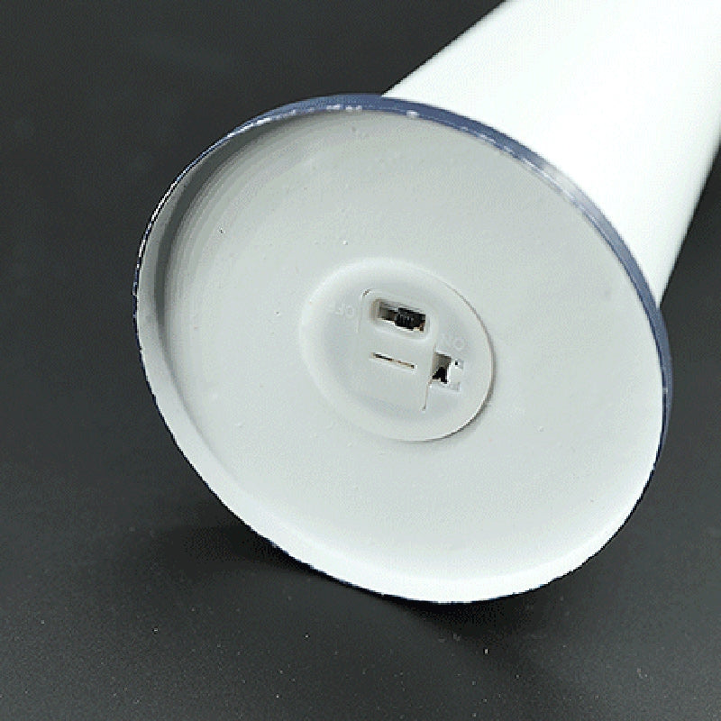 LighthouseGlow – Moderne Art Deco Fyrtårnsformet LED Bordlampe med Batteridrevet Design