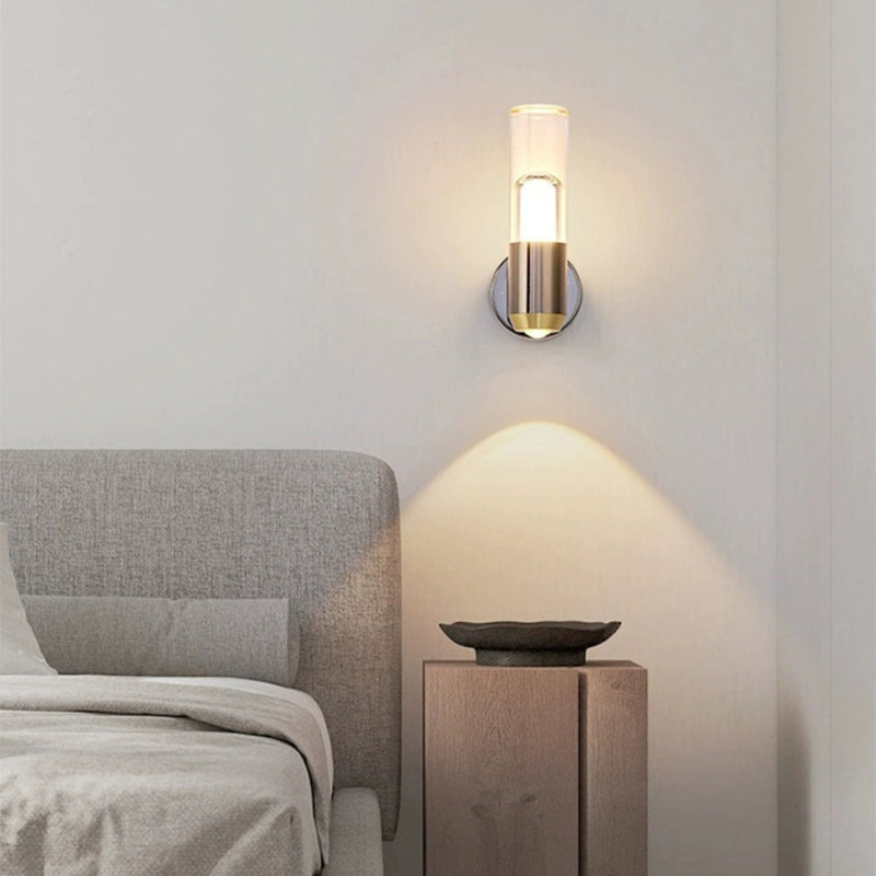 GlowCylindro - LED væglampe med cylindrisk design til indendørs brug