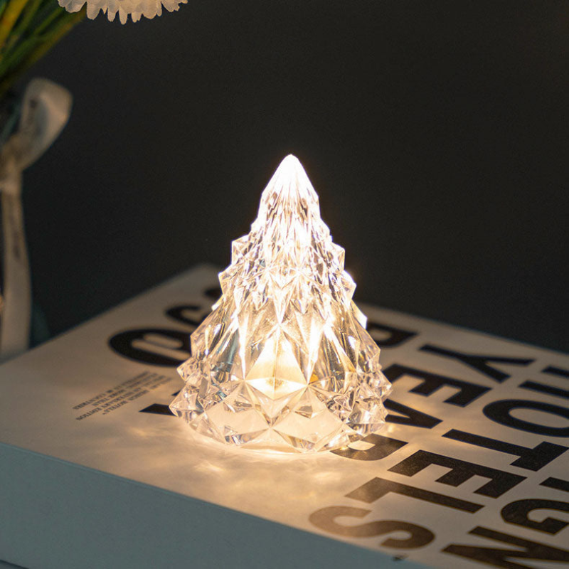 FestiveLite – Juletræs-ABS LED-natbordslampe