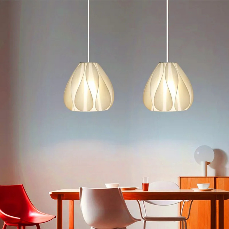 ResinAura – Pendel med LED-belysning og justerbar højde for elegant stemning