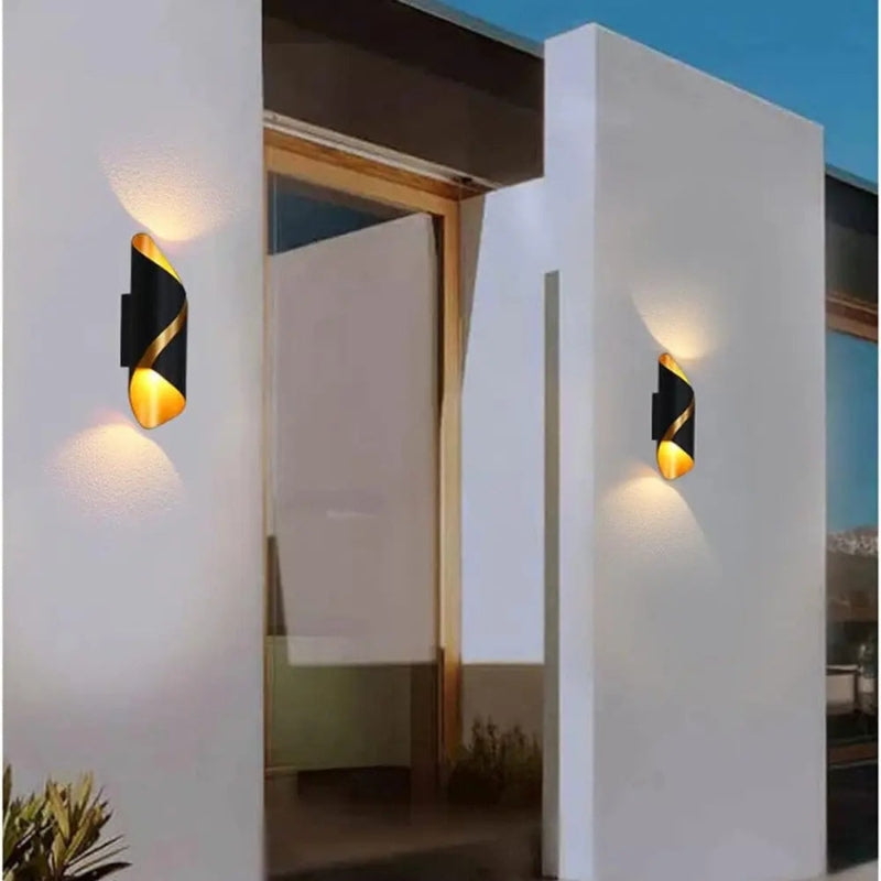 LumiSpiral – Moderne LED Væglampe med Elegant Spiraldesign