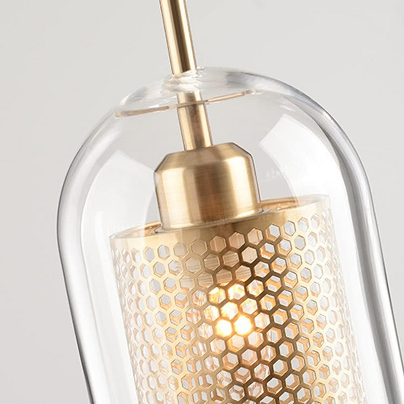 GlassLuxe - Elegant glas pendellampe til moderne interiør