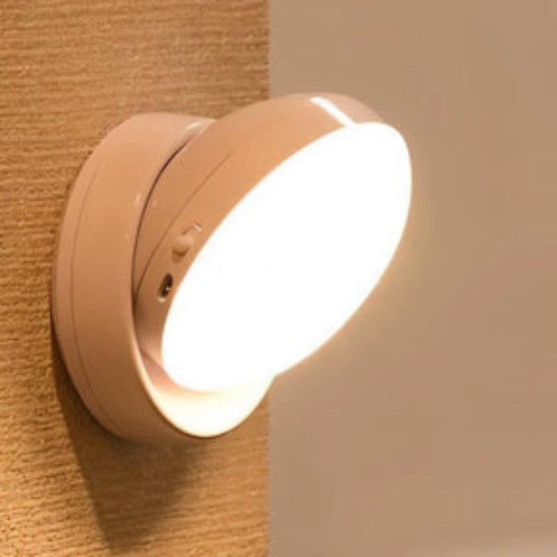 VivaMotion - LED Væglampe med Bevægelsessensor og Genopladeligt Design