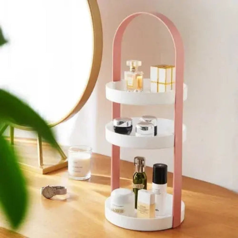 BeautyNest - Skønhedsarrangør med flere rum til pæn og stilfuld opbevaring af forfængelighed