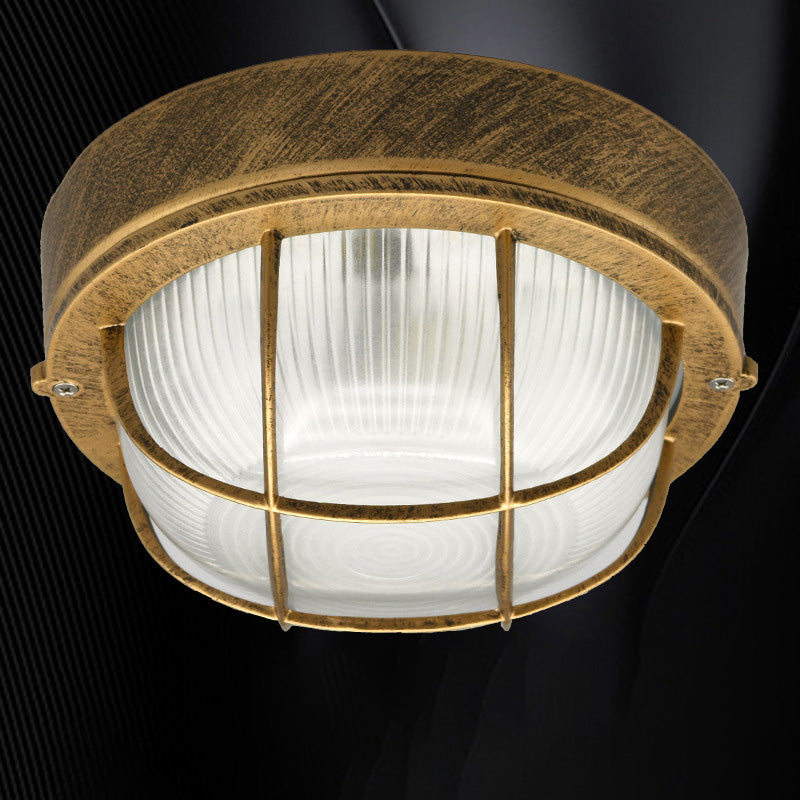 IndusGlow – Industriel loftslampe med 1 lyskilde og indbygget lys