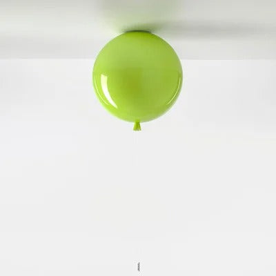 LumoBalloon – Ballonformet loftslampe med legende, moderne silhuet