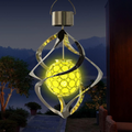 GardenWhirl - Solvindspinner lampe med farveskiftende LED