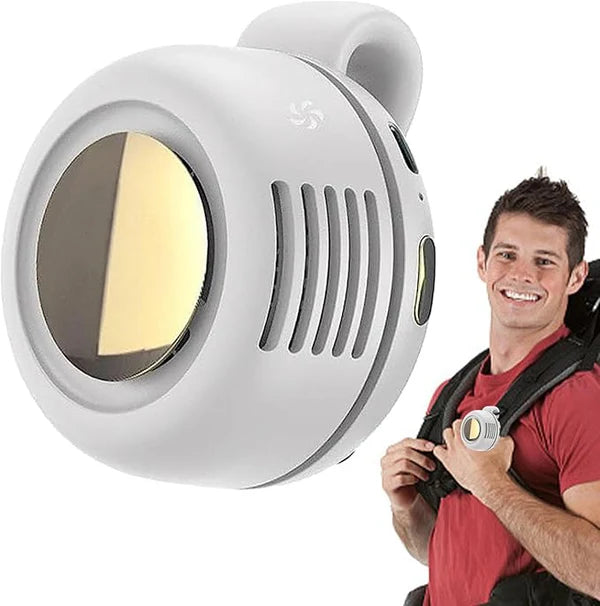 CoolDrift – Kompakt bladløs ventilator med USB-genopladeligt design