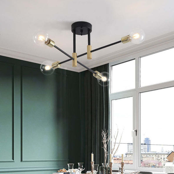 OrbitAura- Elegant lysekrone med moderne charme og effektfuld belysning