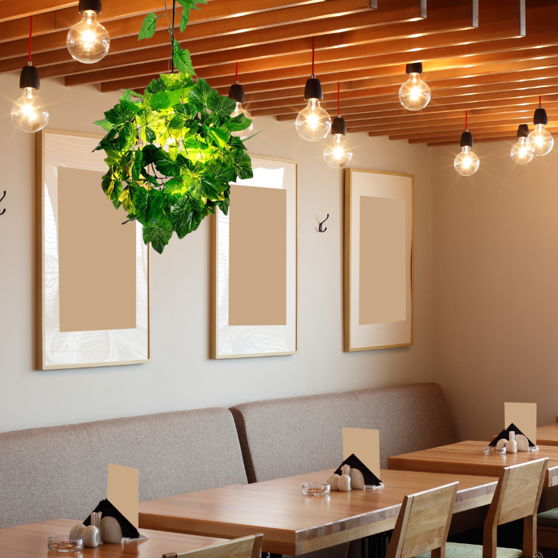 VineGlow – Rustik kugleformet pendellampe med art deco-inspiration