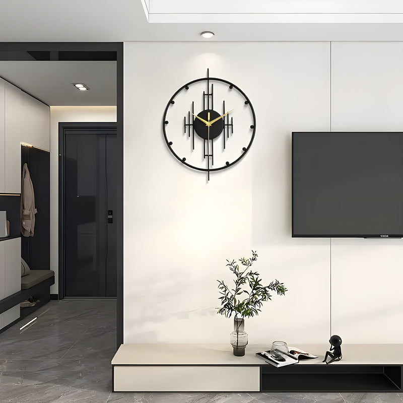 NordicFlair – Minimalistisk vægur med moderne nordisk design til tidløs boligindretning