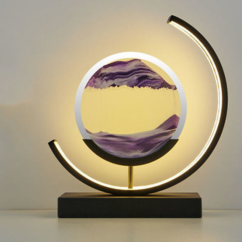 LumiArt – Moderne Art Deco LED-bordlampe i flere farver