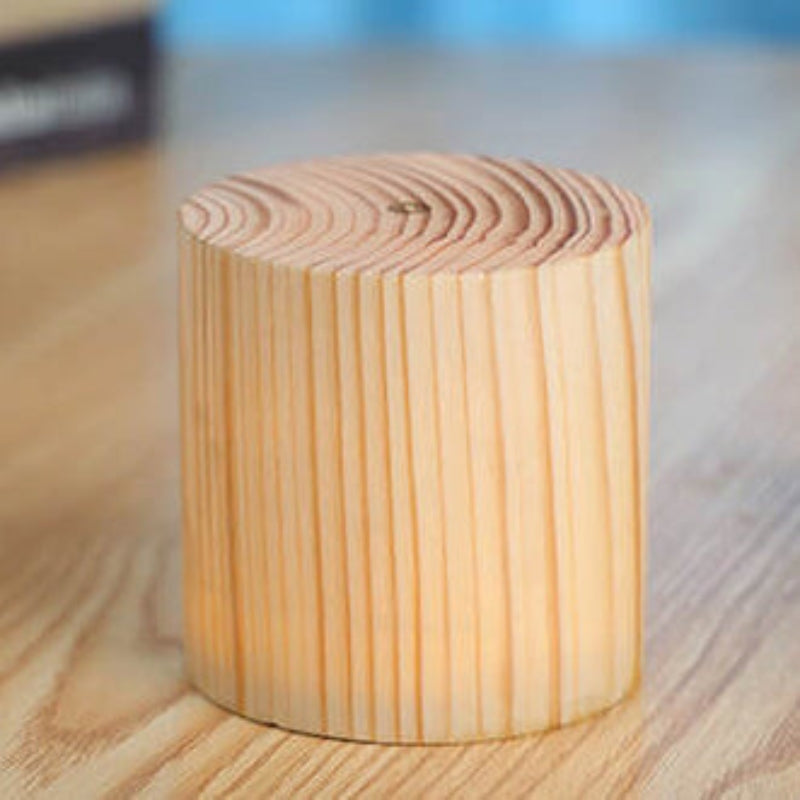 LumaWood – Moderne Træ-LED Touch Bordlampe