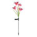 BloomGlow - Solar LED-havebelysning med blomsterdesign til dekorativ udendørs belysning