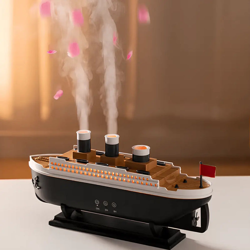 AquaGlide – Titanic skibsfugterlampe med tåge og fjernbetjeningslys