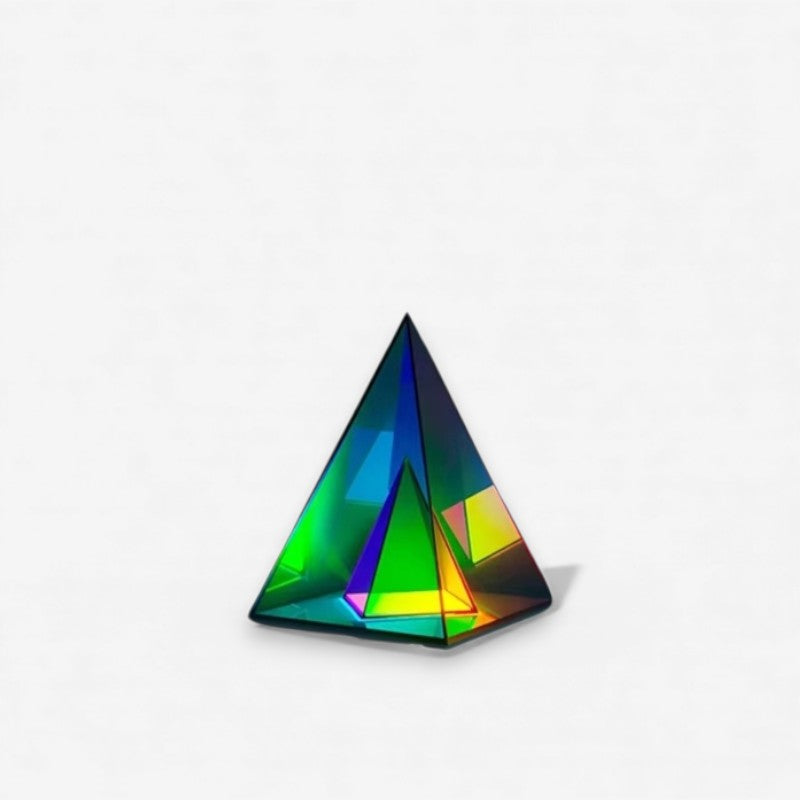 LumeCube – Dekorativ LED Bordlampe med Triangle Rubiks Cube Design til Hjemmet