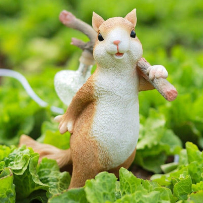 SquirrelGlow – Sød egern bordlampe med blødt lys for en hyggelig atmosfære