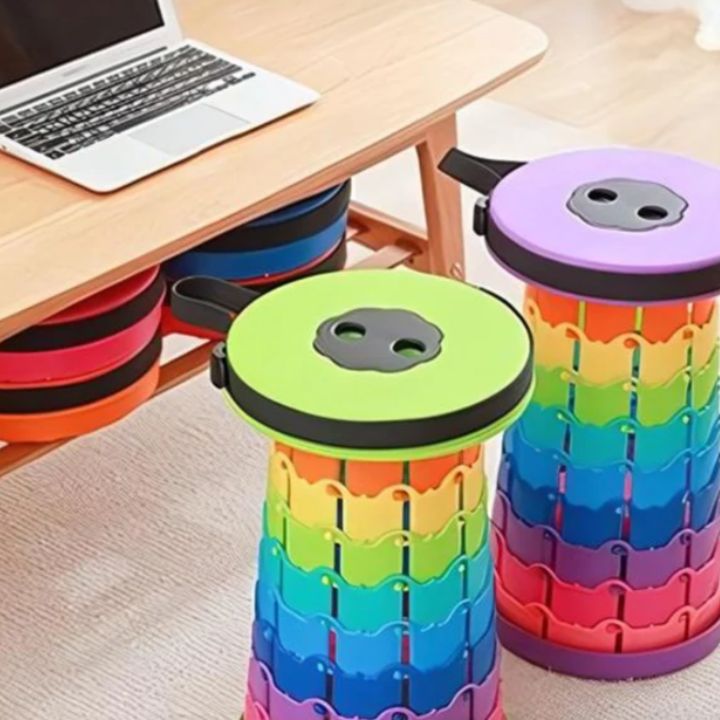 FlexiSeat - Kompakt og sammenklappelig skammel til nem opbevaring og alsidig brug