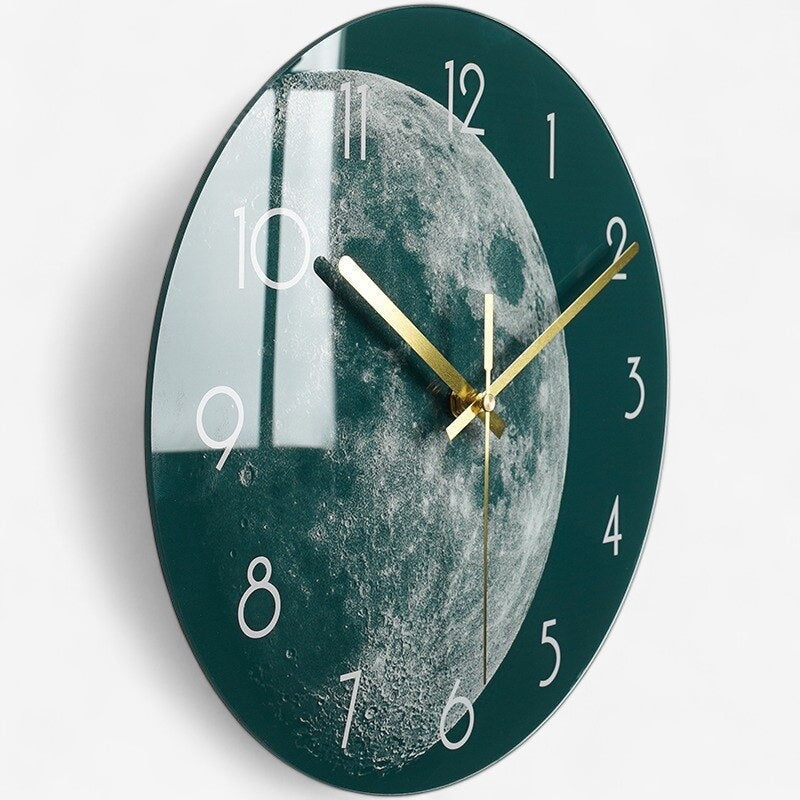 TimeGlow – Glasvægur med rund form