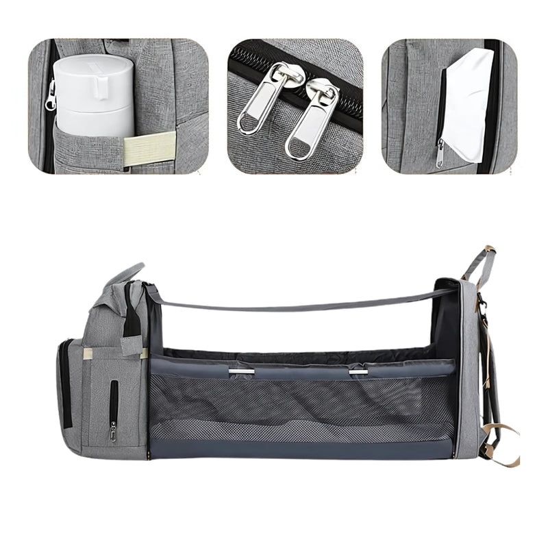VersaPack – Alsidig rygsæk med justerbare skulderstropper og minimalistisk design
