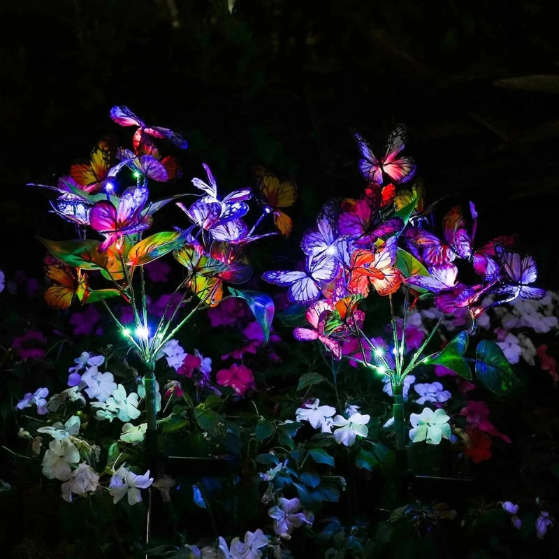 LumiWing – Sommerfugl Solcelle Havebelysning med Dekorativ LED