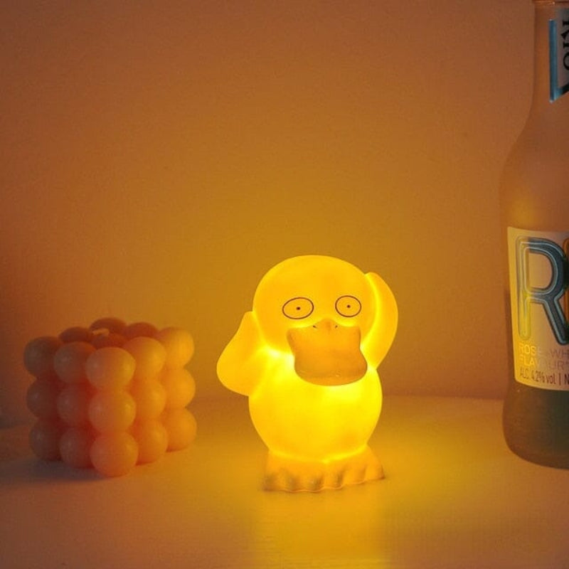 GlowCritter - Pikachu-inspireret LED-natlampe med blød glød til børneværelser