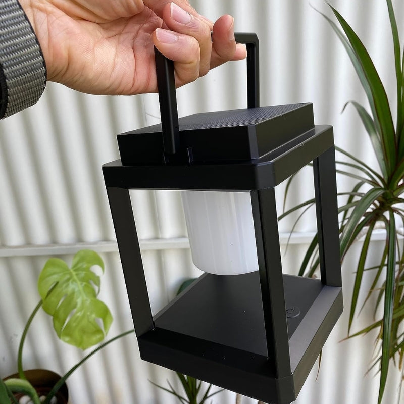 SolarGlow – Bærbar Udendørs LED Bordlampe med Touchkontrol