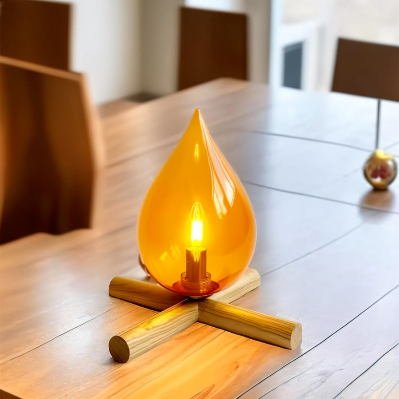 FireFlare – LED Bordlampe med Flammeeffekt