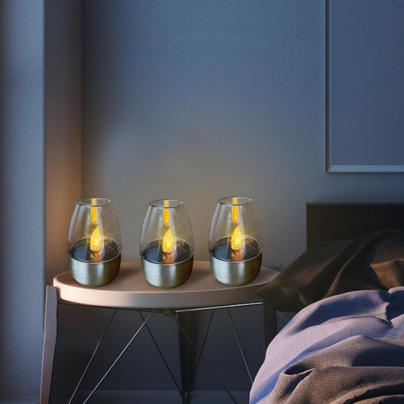 VinoLume – Art Deco Solcelle LED-udendørslampe med vandtæt design