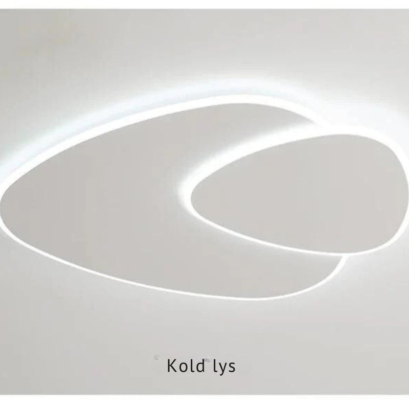GlowBeam – Minimalistisk LED-loftlampe med blød, flimmerfri glød og elliptisk design