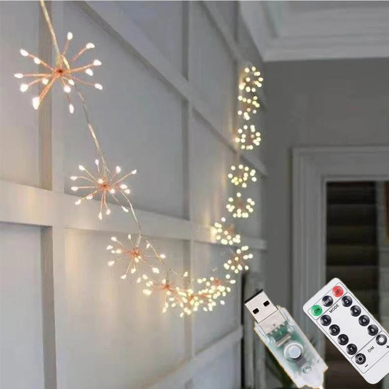 GlowLuxe - LED Fairy String Lights med et varmt stjerneskær til hjemmet og enhver begivenhed