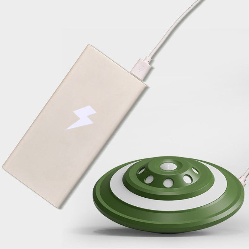 AeroLume – Oplaadbare UFO-vormige LED-wandlamp met magnetische sensor