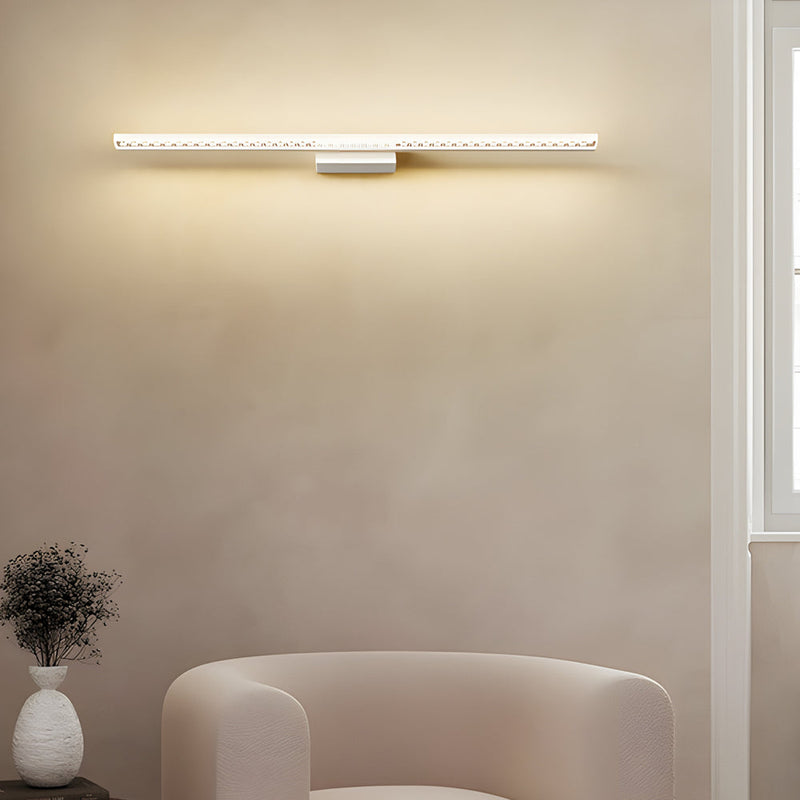 LumiStrip - Long Strip Akryl Vanity Light med justerbar LED-dæmpning