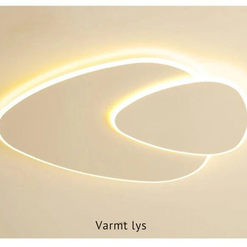 GlowBeam – Minimalistisk LED-loftlampe med blød, flimmerfri glød og elliptisk design