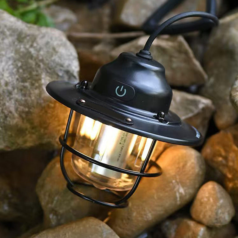 AuraGlow – Retro LED-udendørslampe med vandtæt design