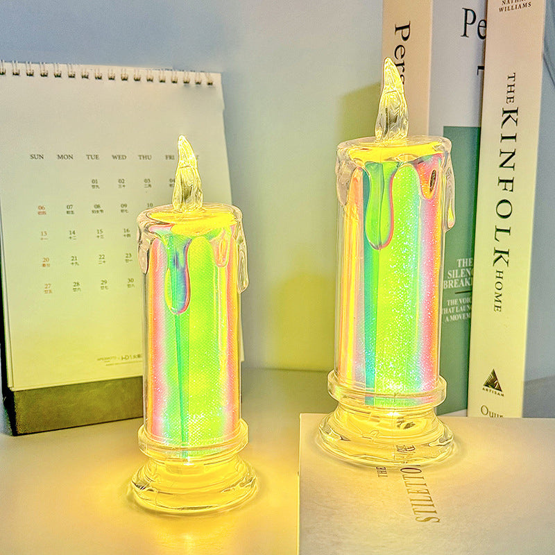 CandleGlow – Simuleret Lys LED Natlys Bordlampe