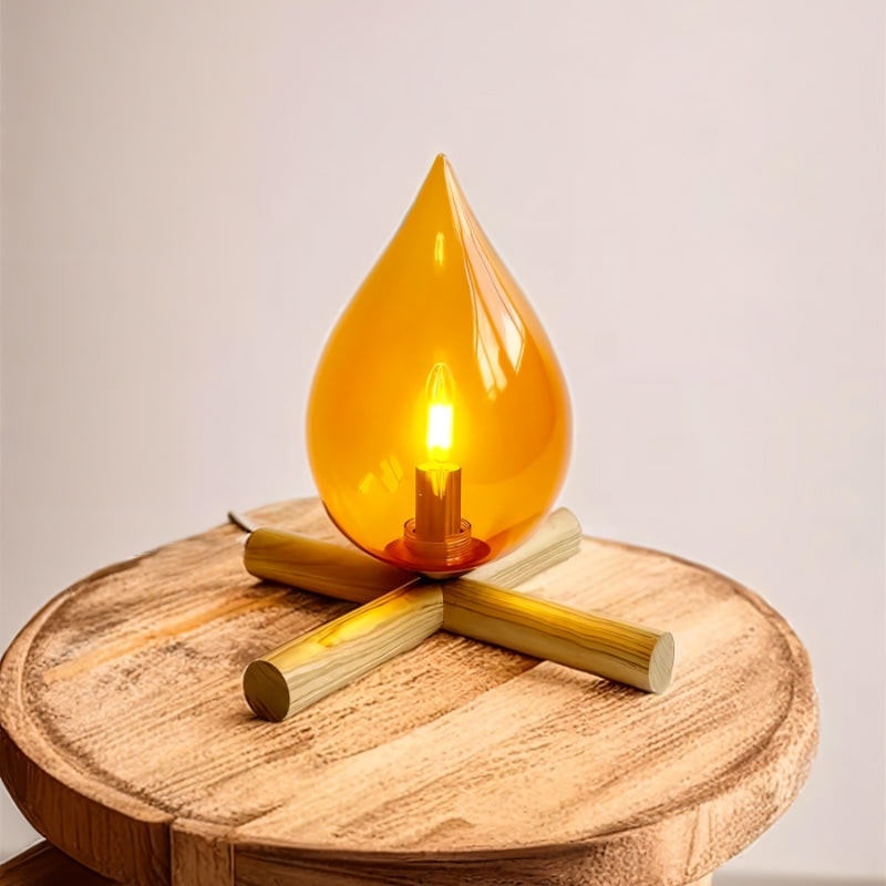 FireFlare – LED Bordlampe med Flammeeffekt