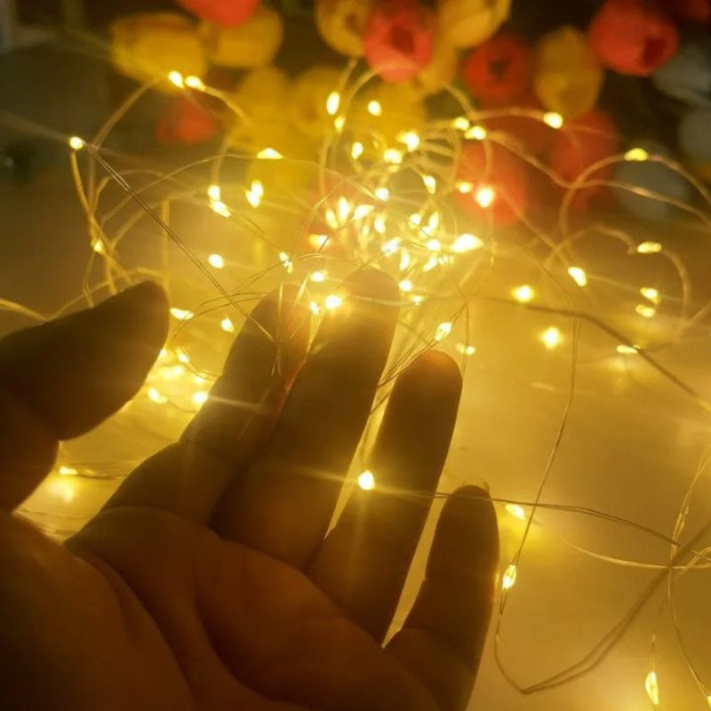 GlowWeave - Batteridrevne LED-lys til flasker og kreativ indretning, der sætter stemningen