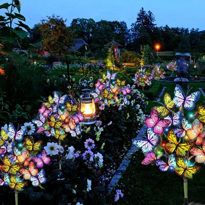 LumiWing – Sommerfugl Solcelle Havebelysning med Dekorativ LED