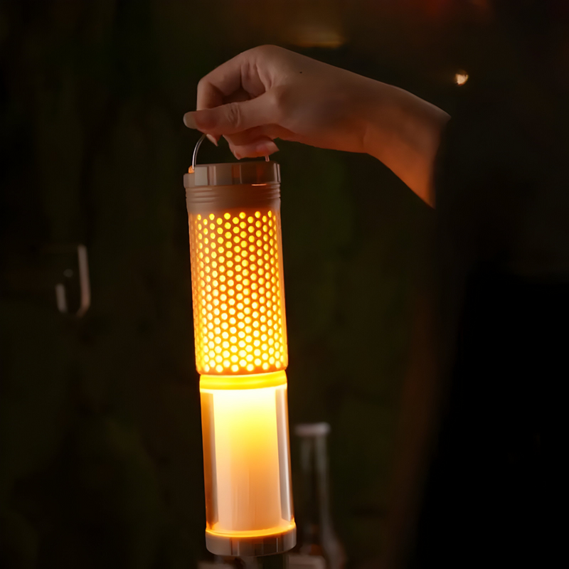 StarBeam – Foldbar LED lanterne med ophængskrog og USB-opladning