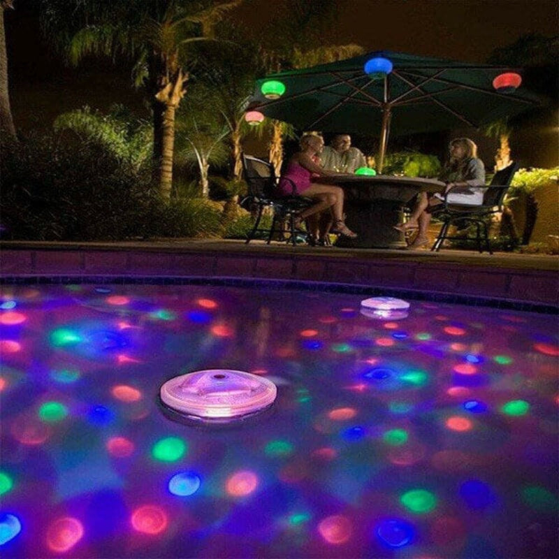 LumiGem – Diamantformet RGB LED-natlampe med vandtæt design