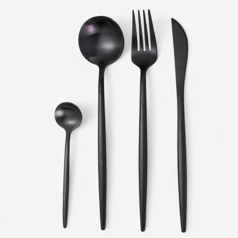 DineEase – Bestiksæt med 4 dele til brug i hjemmet og køkkenet