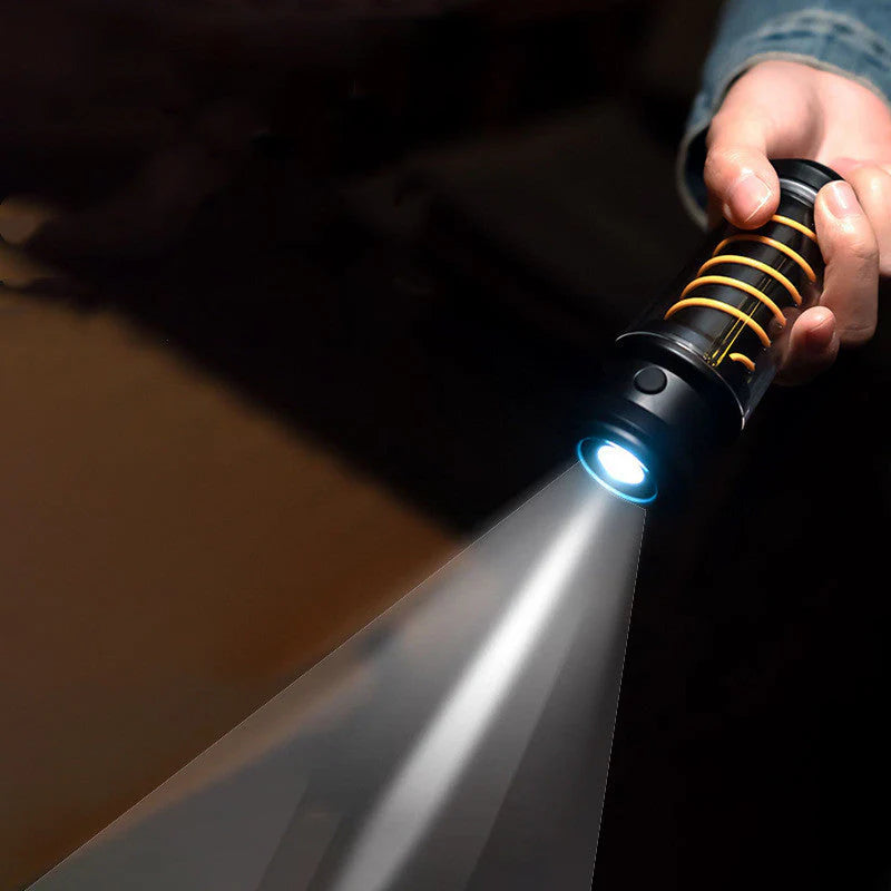 NovaBeam – Multifunktionel LED-campinglampe med genopladeligt batteri og alsidige lysindstillinger