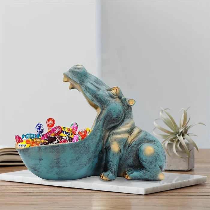 HippoHaven – Legesyg skålfigur til funktionel boligindretning