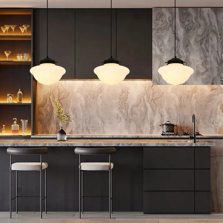 VintageGlow – Elegant geometrisk hængelampe til moderne interiør