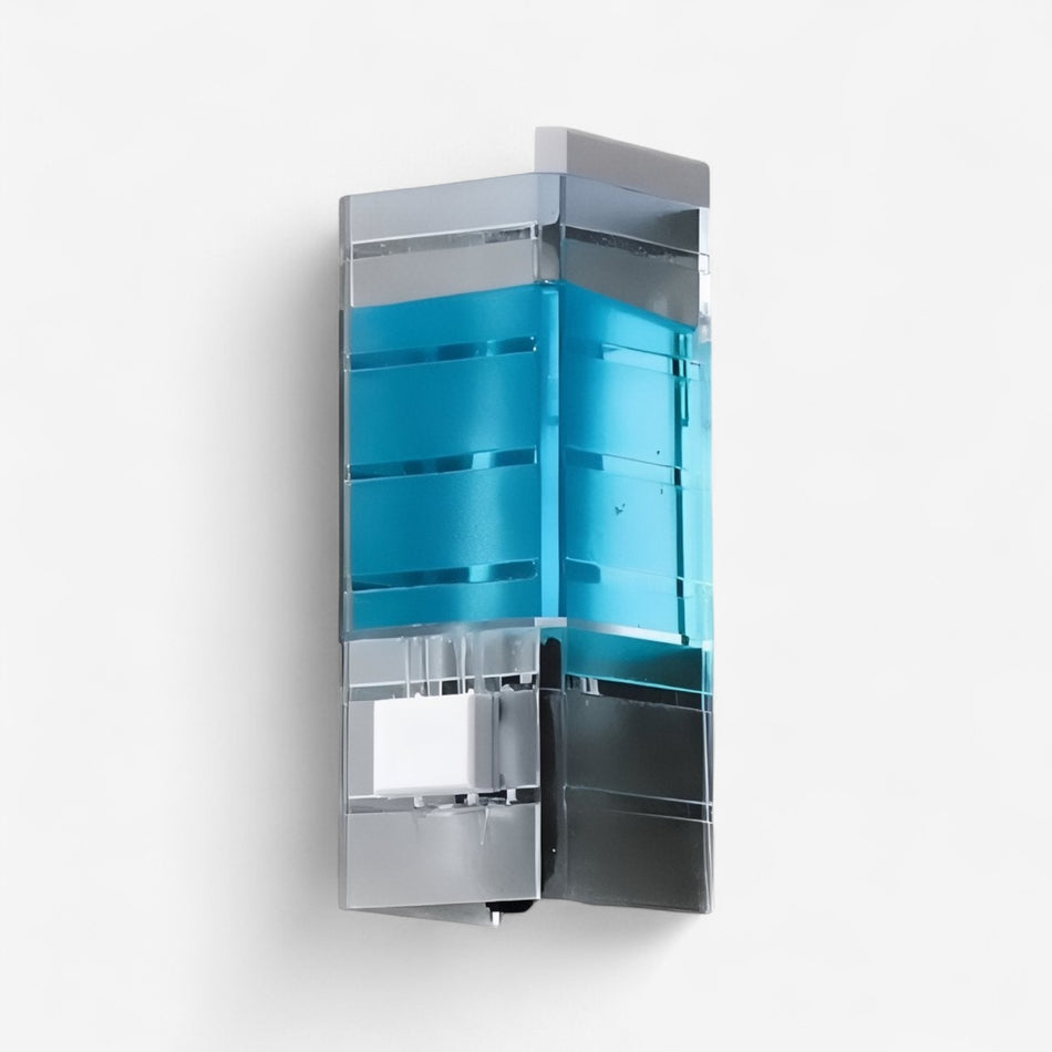 SoapCraft - Vægmonteret sæbedispenser med rektangulær form