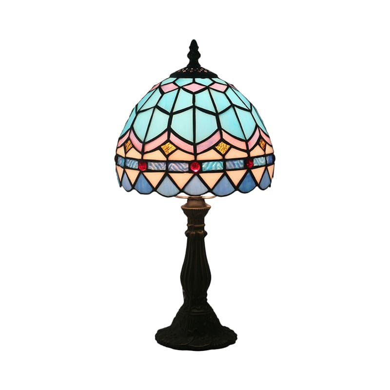 ArtisanGlow - Tiffany Shaped lampe for en klassisk charme